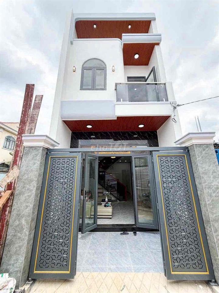 BÁN NHÀ LẦU MỚI XÂY ĐƯỜNG Ô TÔ