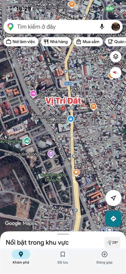 BÁN ĐẤT GẦN COOPMART VINCOM