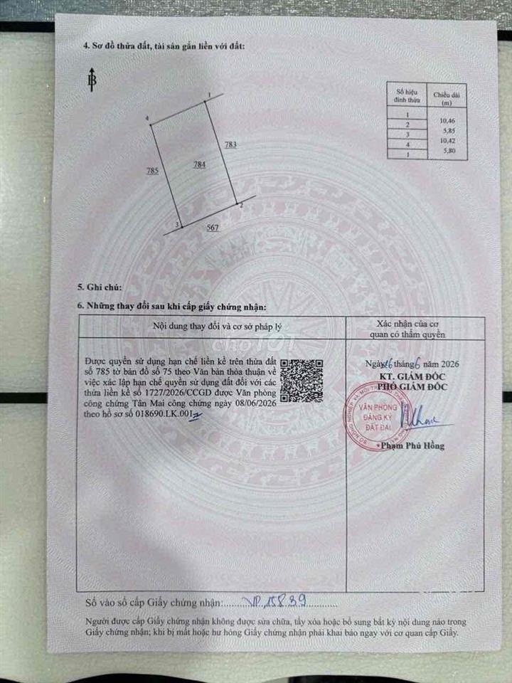 Hạ giá 200tr bán nhanh lô đất Bửu Long