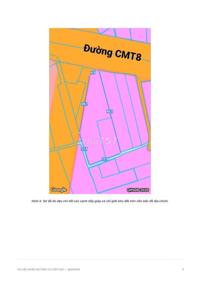 Bán đất mặt tiền CMT8 trung tâm Biên Hòa 559m², ngang 17,5m – Sổ hồng