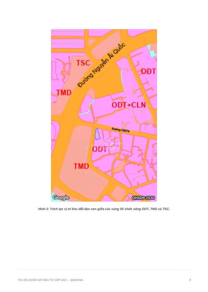 Bán đất mặt tiền CMT8 trung tâm Biên Hòa 559m², ngang 17,5m – Sổ hồng