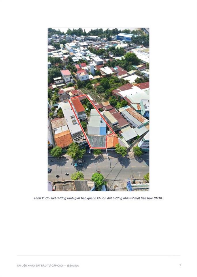 Bán đất mặt tiền CMT8 trung tâm Biên Hòa 559m², ngang 17,5m – Sổ hồng