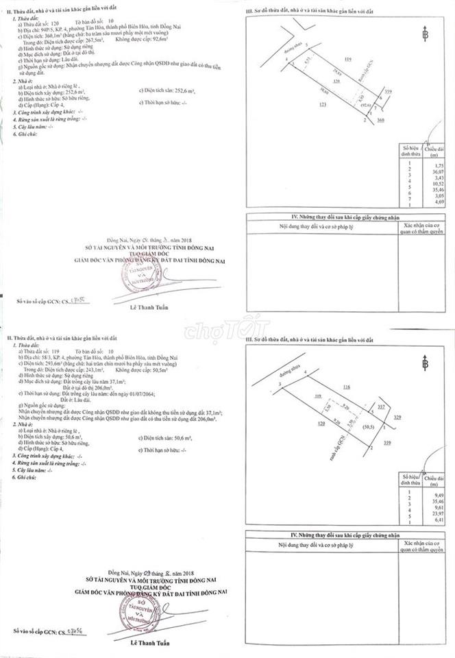 Bán hoặc cho thuê xưởng Tân Hòa, Biên Hòa, Đồng Nai  (Lê Ngô Cát)