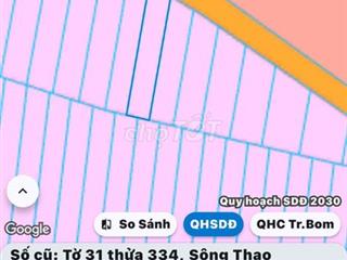 Chỉ 6xx cho 1 lô đất cách chợ sông thao 500m