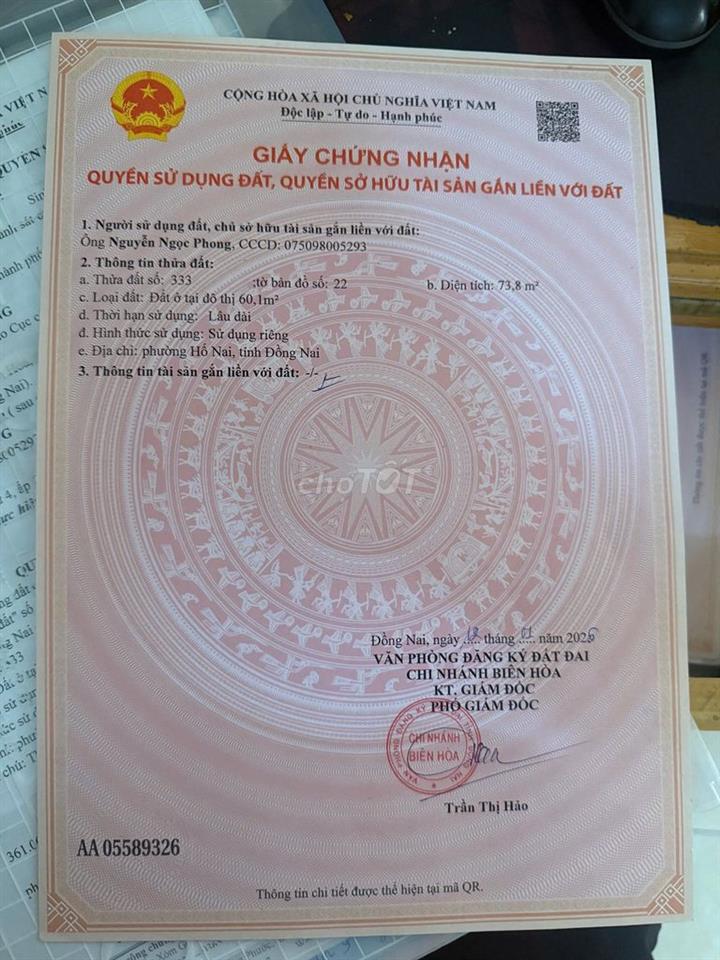 kẹt tiền giảm ngay 500tr bán gấp còn 2 tỉ 150tr (giá cũ 2 tỉ 650tr)