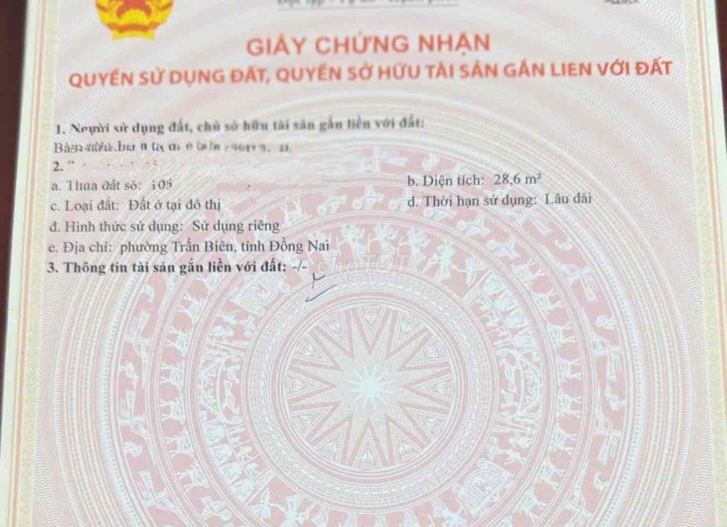 Bán Nhà Hẻm Xe Hơi
