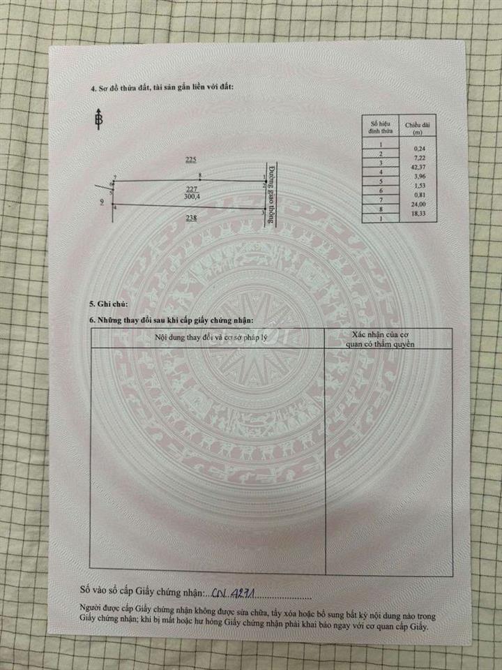 BÁN NHÀ 7 x 42 - BÌNH LỘC - GIÁ MỀM