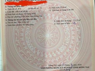 Nhà bán khu dân cư Bửu Long