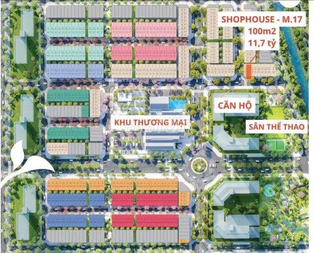 Cần tiền bán gấp nhà phố căn góc C1