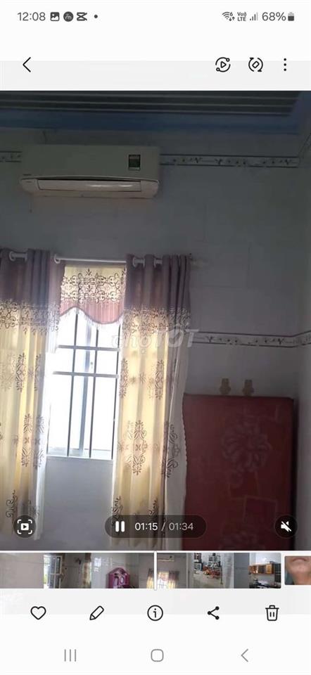nhà cho thuê nguyên căn 2 phòng1 khách 1 vệ sinh có để xe có máy lạnh