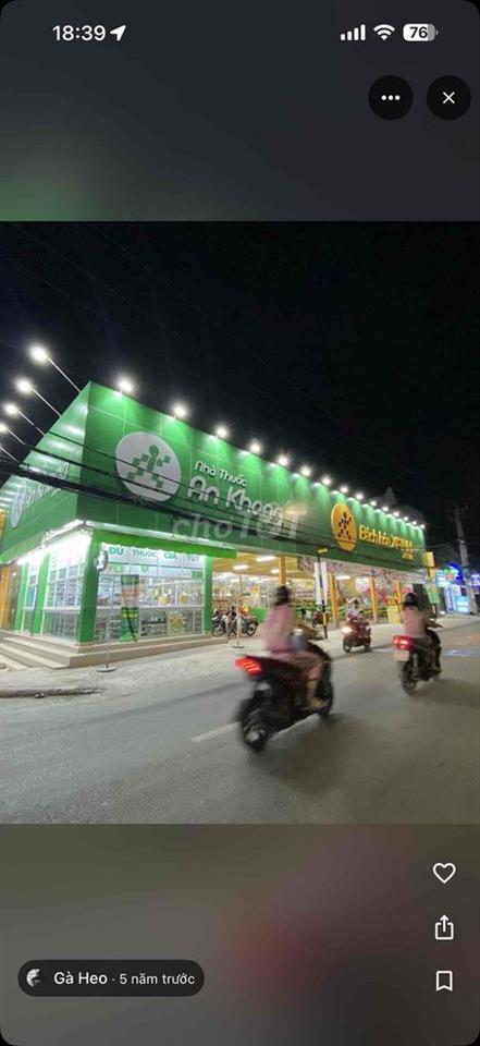 bán mặt bằng kinh doanh đang cho BHX thuê