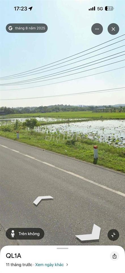 Bán đất mặt tiền quốc lộ 1 Hồng Sơn, Bình Thuận