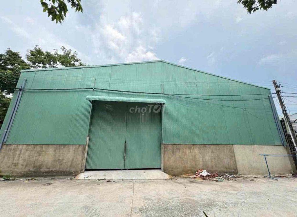 Cho thuê nhà xưởng (600m2, điện 3Fa) phường Hố Nai, Đồng Nai.