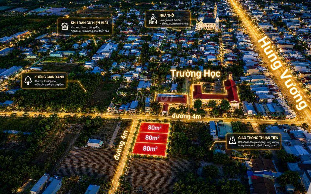 Đất nền full thổ cư sổ hồng riêng đường xe hơi giá chỉ từ 1.3 tỷ