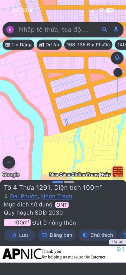 TDC phú đông sô hồng sẵn trục chính giá chỉ hơn 3 tỷ