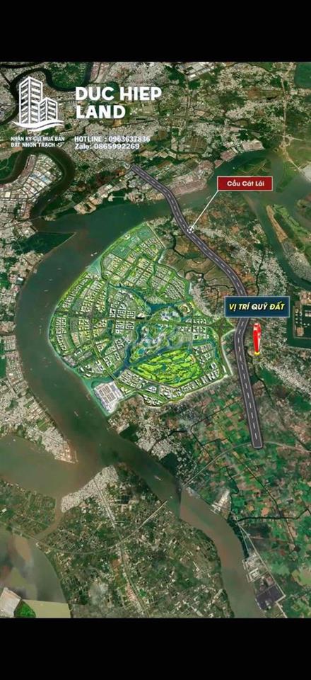 Đất nền full thổ sát bên đại đô thị Đại Phước 1 full thổ cư