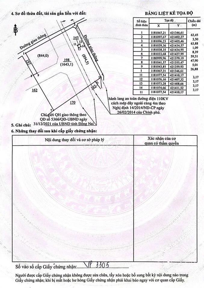 LÔ ĐẤT ĐẸP 4.762m2