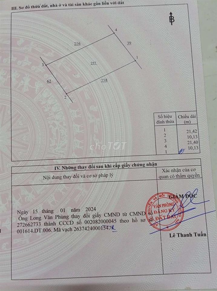 ĐẤT 10X21 SỔ RIÊNG