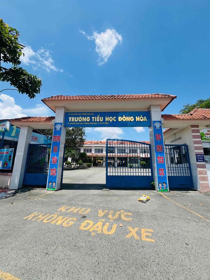 Nhà Sổ Chung lầu trệt gần trường tiểu học Đông Hoà C