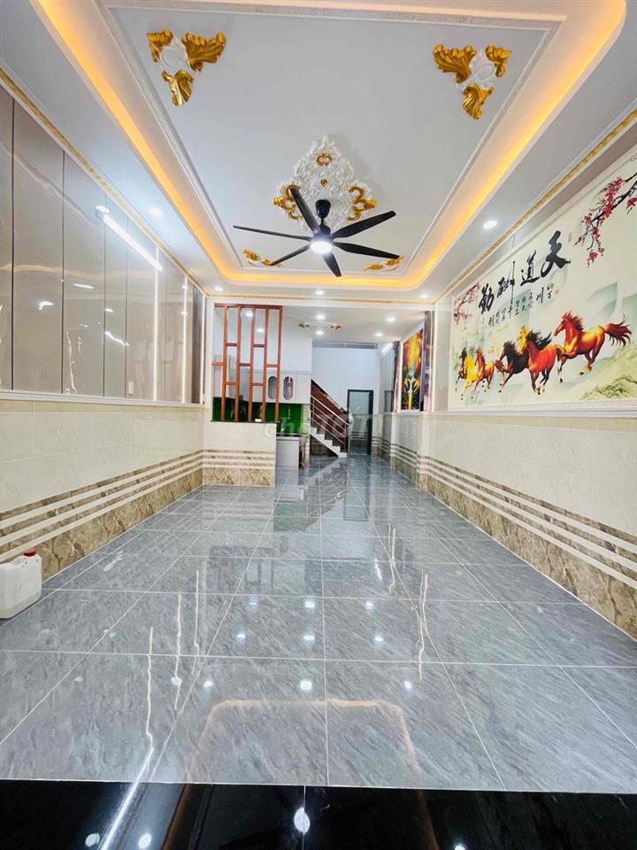 Nhà SHR lầu Trệt 3pn 64m2 Phan Bội Châu P.Dĩ An