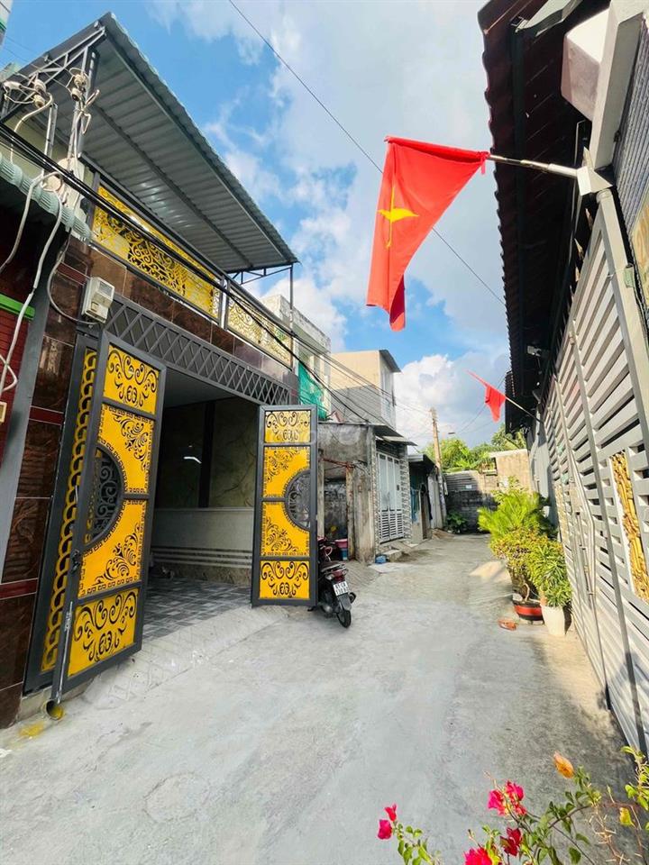 Nhà SHR lầu Trệt 3pn 64m2 Phan Bội Châu P.Dĩ An