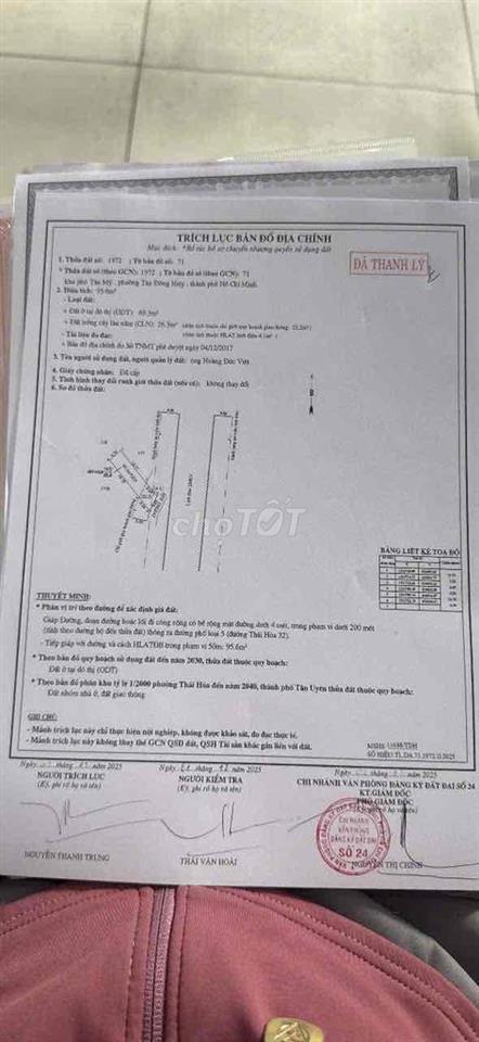 Nhà sổ hồng riêng Sân ô tô DT 95,6m2