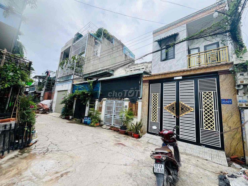 Nhà SHR Lầu Trệt tc 60m2 sát siêu thị Go đường Hai Bà Trưng mới