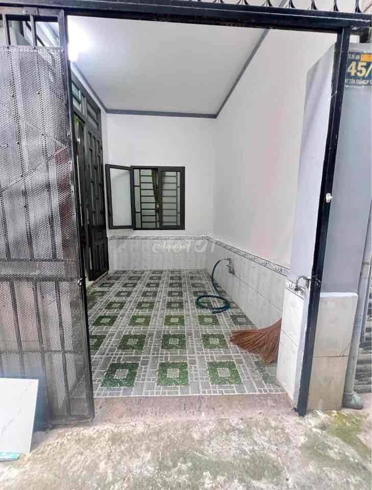 Nhà SHR DT 58,7m2 tc 100% ở hẻm 45 Huỳnh Thị Tươ