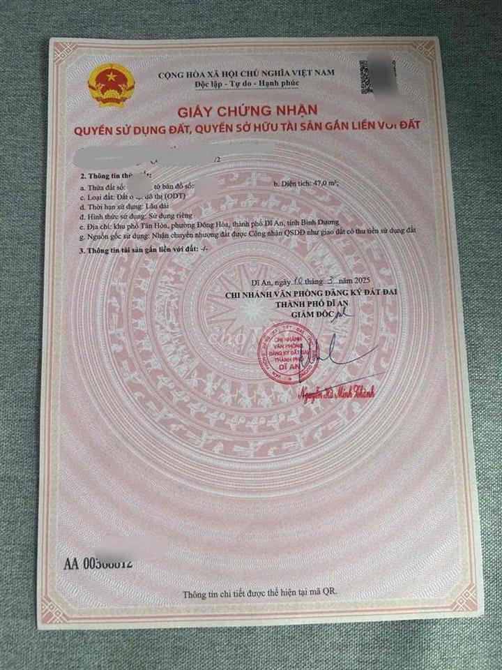 Nhà Sổ Hồng Riêng 47m2 tc 100% sát quốc Lộ 1k & Thống Nhất