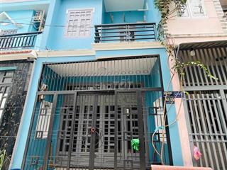 Nhà SHR lầu trệt gần chợ Dĩ An DT 44,1m2 hẻm Trần Quốc Toản