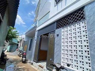 Nhà đã Hoàn Công lầu trệt DTSD 117,3m2 gần chợ Tân Vạn