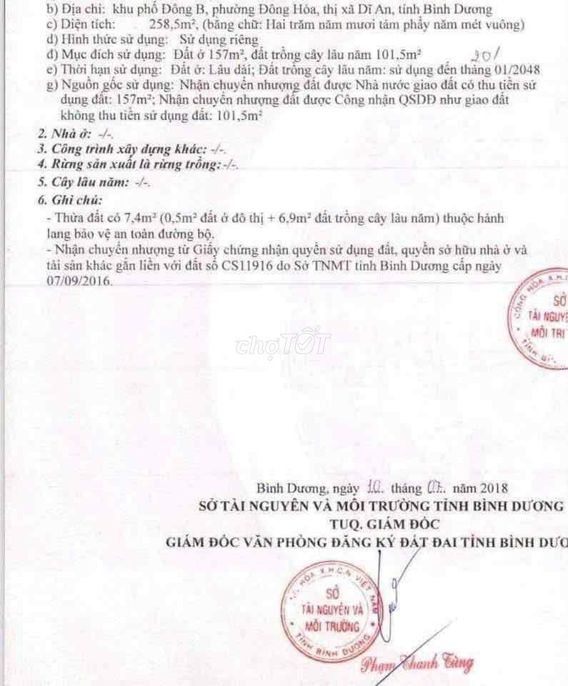 mặt tiền Trần Hưng Đạo gần nút giao Võ Thị Sáu