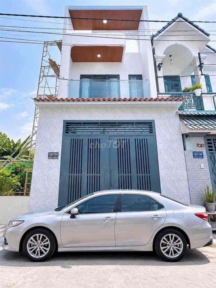Nhà SHR lầu trệt gần ngã tư Chiêu Liêu 65m2