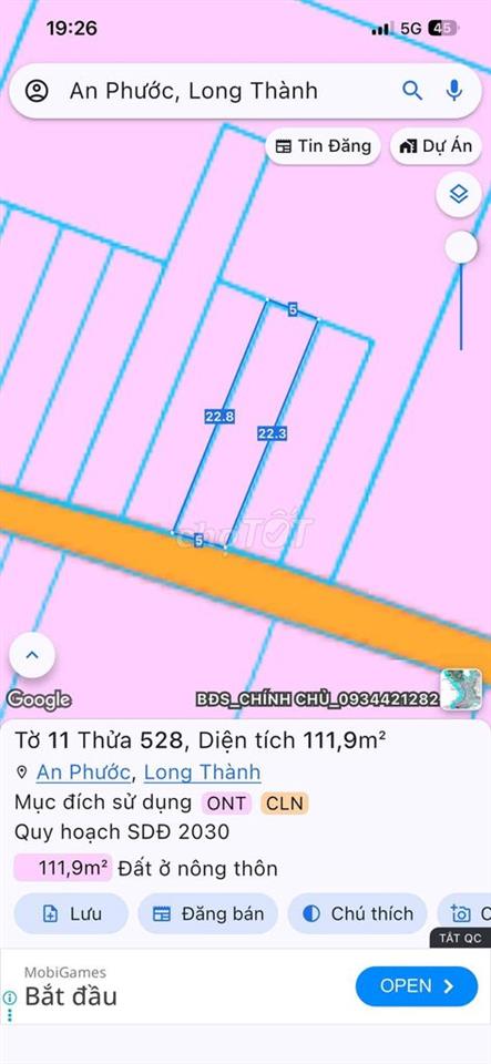 bán 2ô đất thổ cư - có ô 2 mặt tiền - bán nguyên seal hoặc bán lẻ