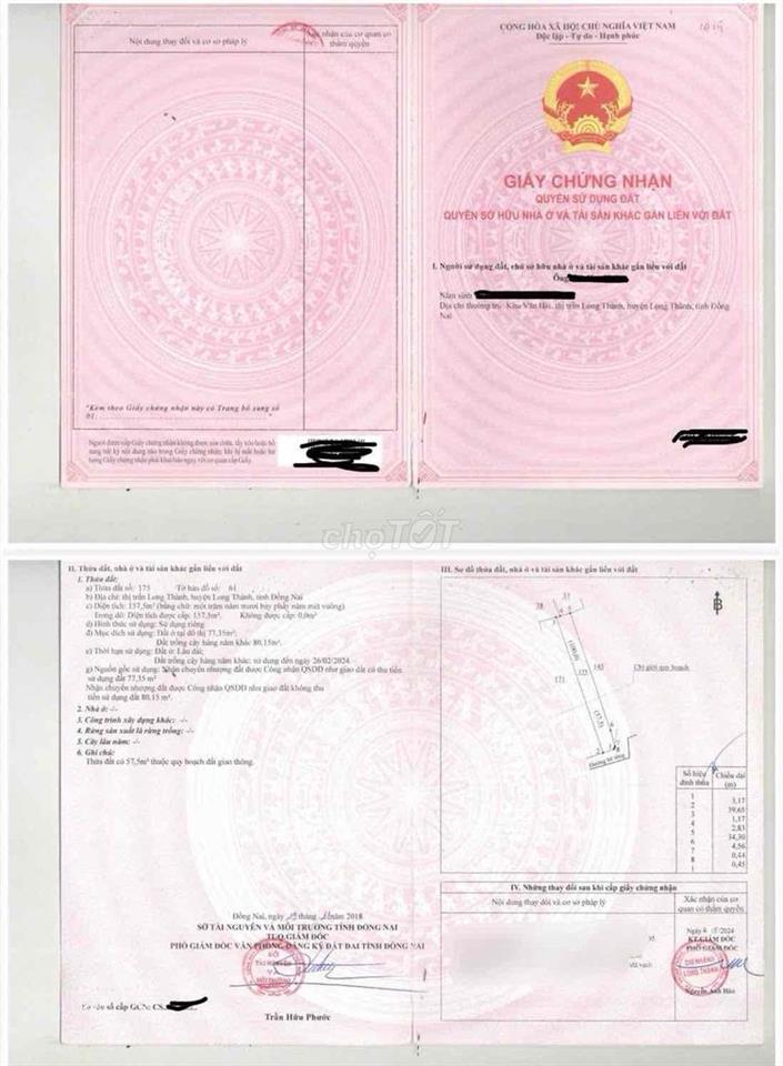 Cần bán lô đất đẹp nhất khu vực