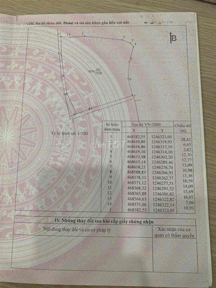 Bán đất phường Tân Phú Đồng Nai