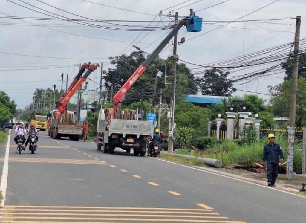 Cho thuê đất mặt tiền Hùng Vương.xã Phước An.Nhơn Trạch