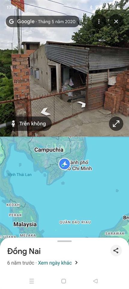nhà củ đang sửa