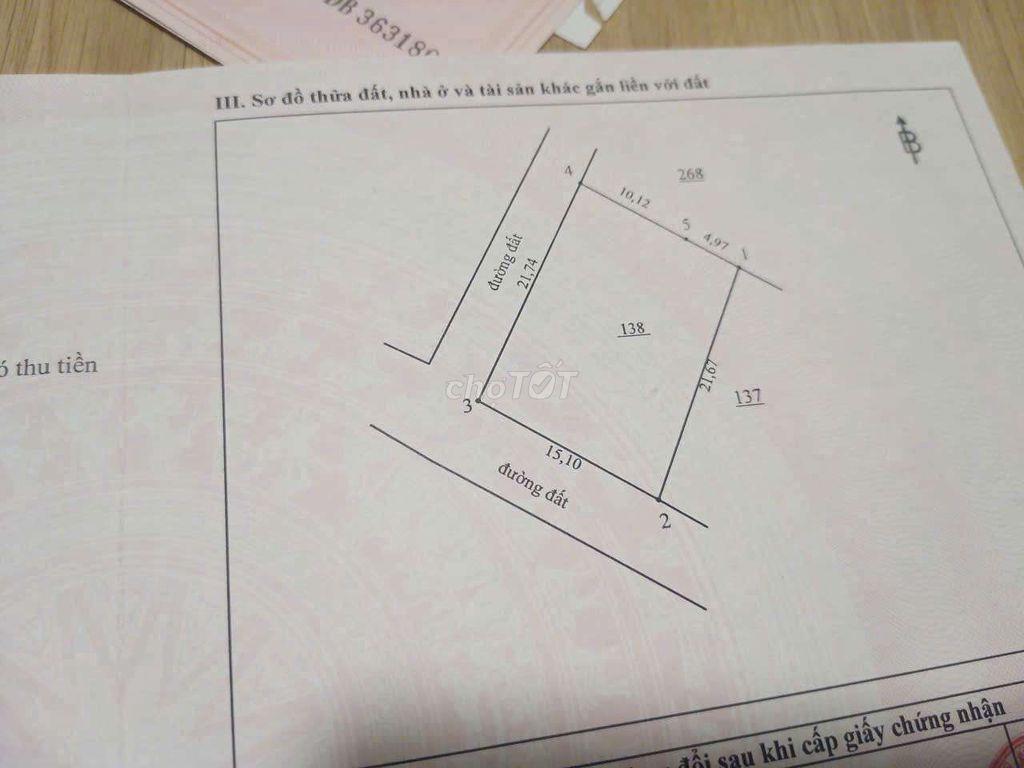 Bán đất thổ cư gần khu Công nghiệp Long Đức, Quy hoạch Đường lớn