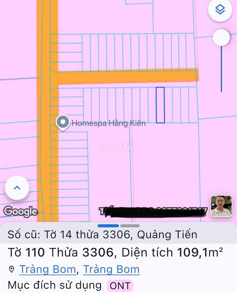 Có việc gia đình cần bán lỗ 2 nền đất tại Quảng Tiến (cũ),TP.Đồng Nai