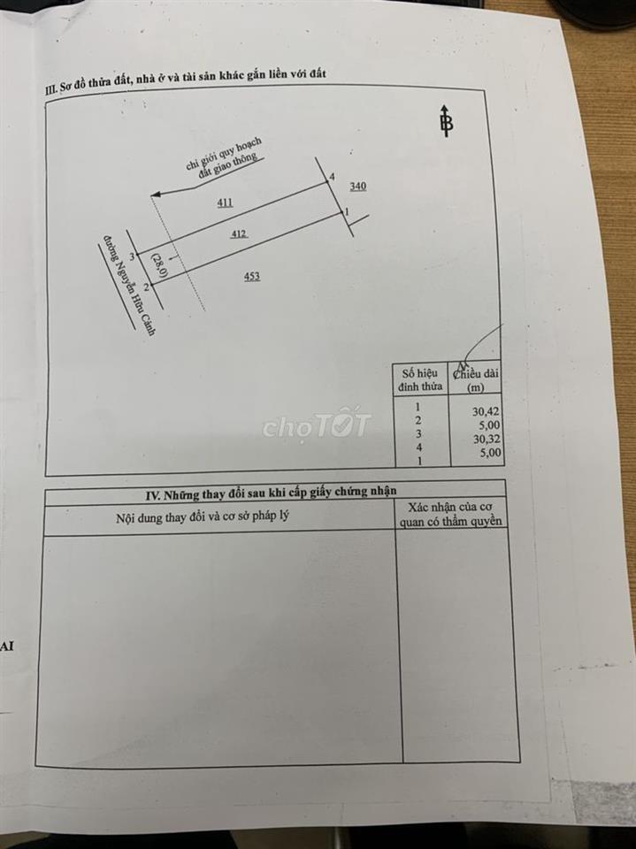 Bán đất mặt tiền Nguyễn Hữu Cảnh, Nhơn trạch giá chỉ 63tr/m2