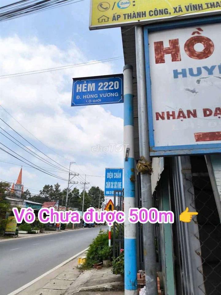 Đất kẹp giữa Hùng Vương & Vành đai 3 • 2.024m² • 💰13.68🧄 • 📱