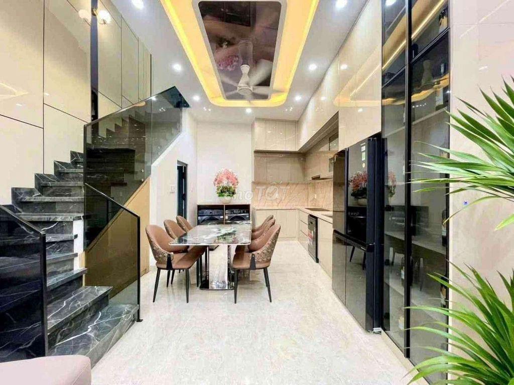 🏡 NGAY NGÃ 5 GÒ VẤP. QUANG TRUNG. 4 TẦNG. 4PN. FULL NỘI THẤT. 💰6.99🧄