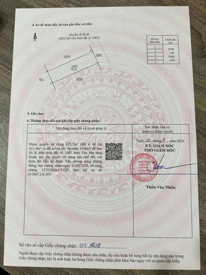 Nền trung tâm Bảo Vinh khu dân cư