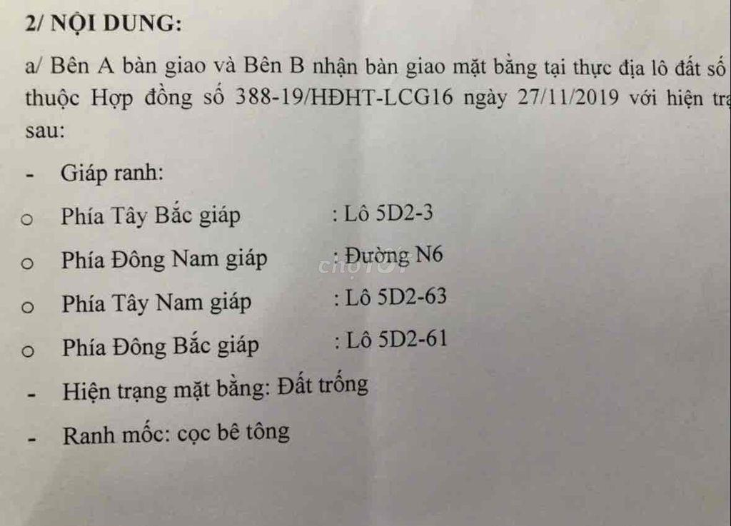 Bán đất nền dự án LICOGI (Nhơn trạch, Long tân, Đồng nai)