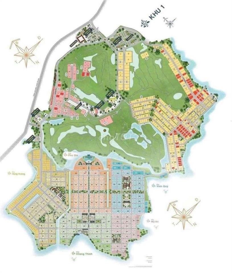 Kẹt tiền bán lỗ lô biệt thự 375m2 ngay sân Golf, hoa hồng 3% môi giới