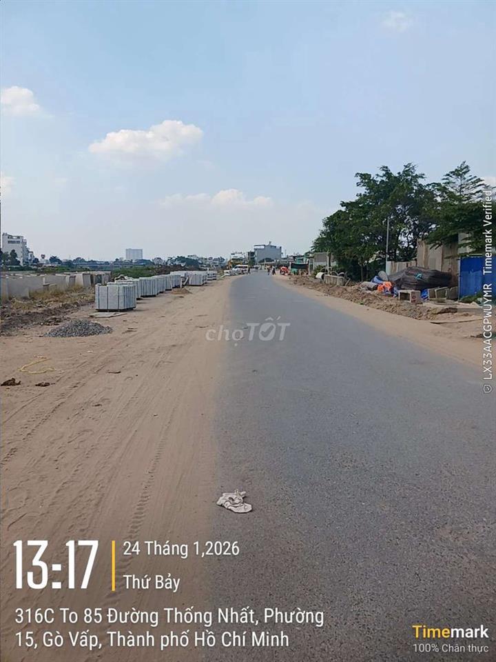 Bán gấp nên siêu giảm lô 8x16m Tô Ngọc Vân , đường ven sông siêu đẹp