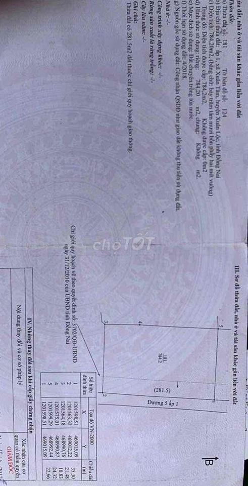 E cần BÁN Đất Xuân tâm Xuân Hưng nay thuộc Xuân hòa