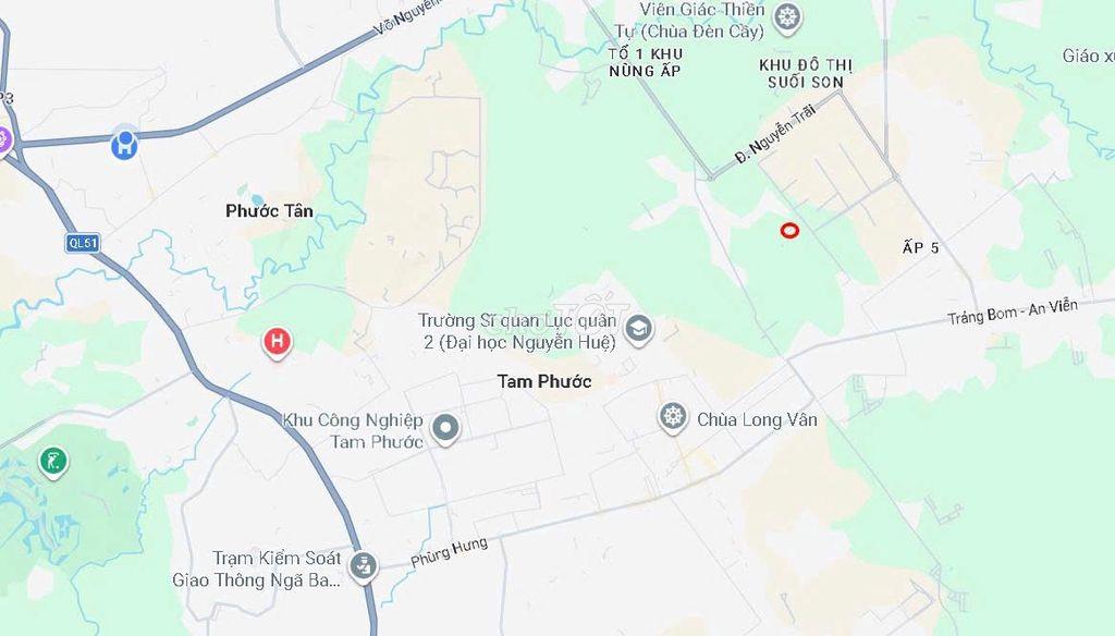 Bán đất tại Phường Tam Phước, Đồng Nai