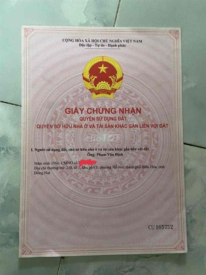 đất chính chủ cần tiền bán gấp